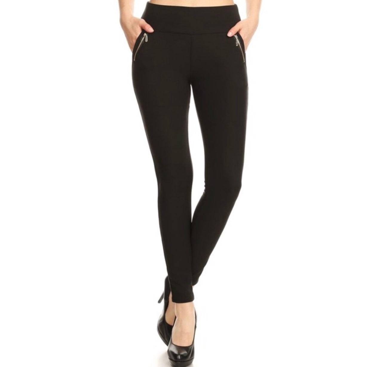 Treggings Skinny Pants with Pockets
