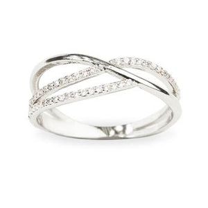 Silver Zig Fashion Ring